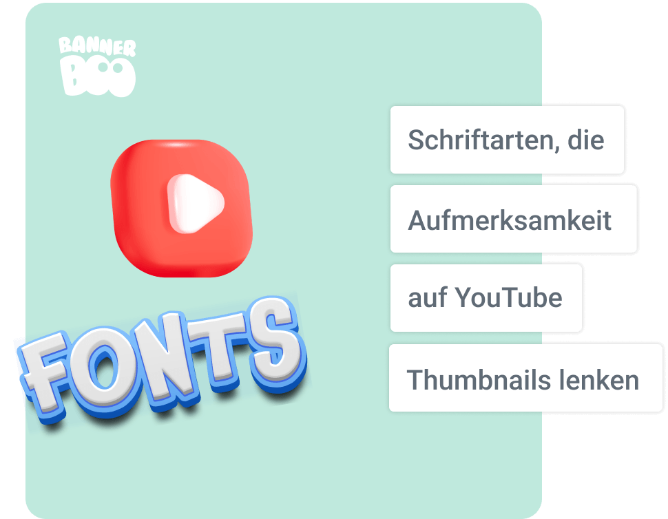 15 auffällige Schriftarten, um Aufmerksamkeit auf Ihre YouTube-Thumbnails zu lenken 15 auffällige Schriftarten, um Aufmerksamkeit auf Ihre YouTube-Thumbnails zu lenken