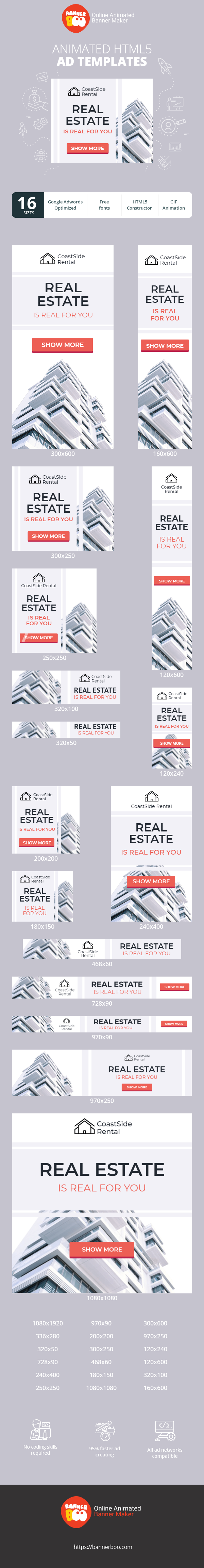 Szablon reklamy banerowej — Immobilien — Sind Sie bereit dafür?