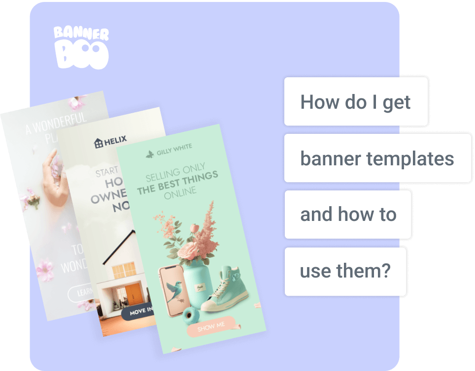 How do I get banner templates and how to use them? How do I get banner templates and how to use them?